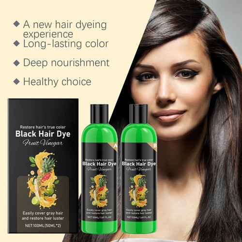 Vinagre De Frutas Um Shampoo Tinge Facilmente L 100ml B Ting