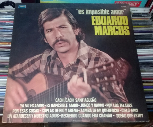 Eduardo Marcos - Es Imposible Amor Lp Argentino / Kktus 