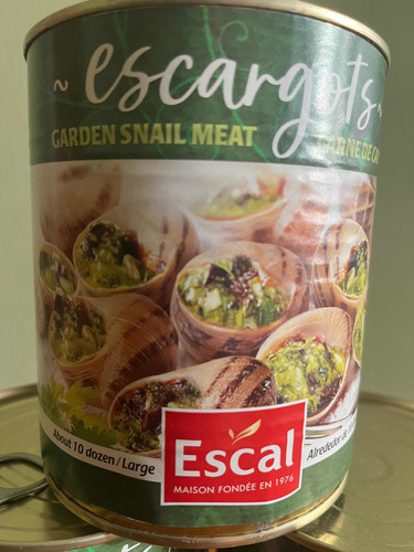 Escargots Caracoles 100% Franceses Lote De 3 Tarros