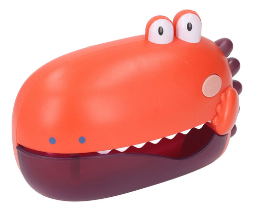 Orange Automatic Bathtub Bubble Maker Baby Bath Toy Bath