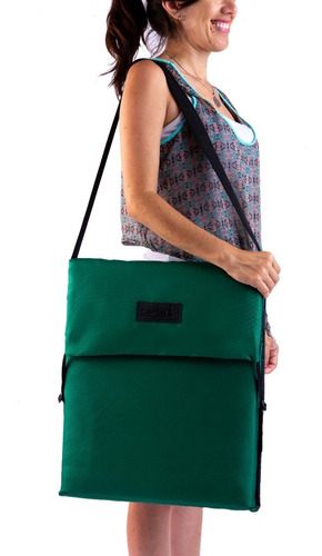 Imagen 4 de 10 de Kit X2 Reposera Portatil Plegable Cubritas Bolso Playa Silla