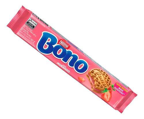 Galleta Relleno De Frutilla Bono -90g