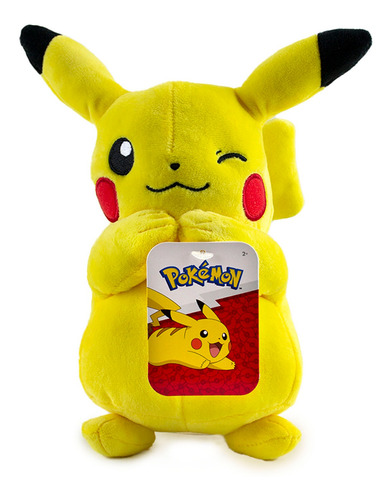 Pelúcia Infantil Pokemon Pikachu 20 Cm