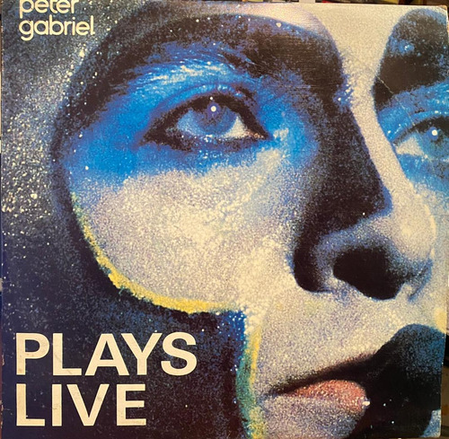 Disco Doble Lp - Peter Gabriel / Plays Live. Album (1989)