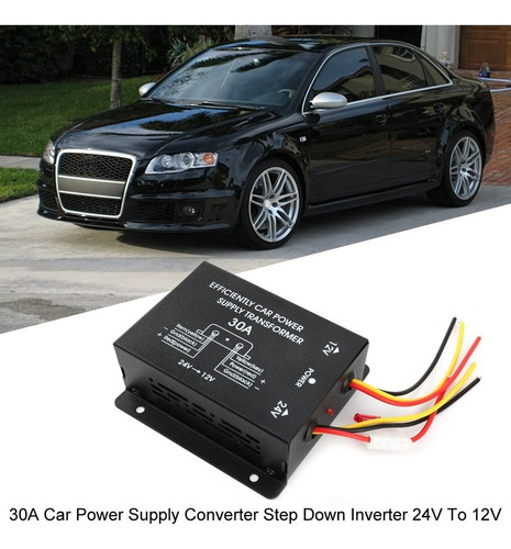 Convertidor Dc-dc De 24v A 12v, Reductor De Voltaje De Coche