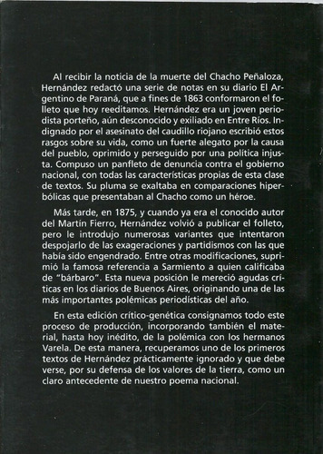 Vida Del Chacho Jose Hernandez