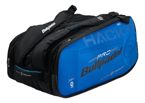 Bolso Paletero Bullpadel Padel Unisex Hack Azul-negro Cli