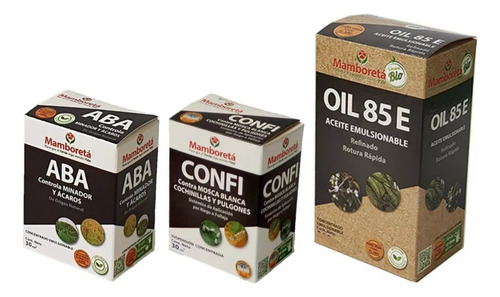 Mamboreta Confi + Aba + Oil 85 X 100 Cc - Horus Grow 