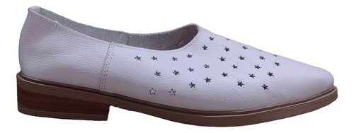 Zapatos Sliders Mujer Cuero Vacuno Picado Seul Bym Shoes