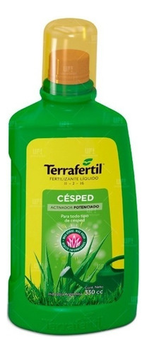 Terrafertil Fertilizante De Cesped Potenciado 330 Cc. Grow