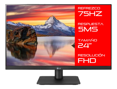 Monitor LG 24mq400-b 24 Fhd 75hz Freesync Hdmi Vga