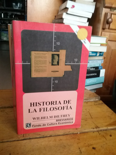 Historia De La Filosofía Filosofía De Wilheld  Dilthey  Fond