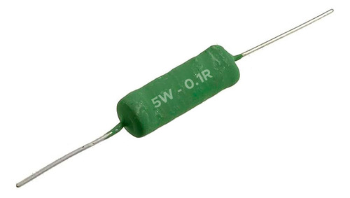 Resistor 0,10r - 5w De Alta Qualidade - Pacote Com 500 Peças