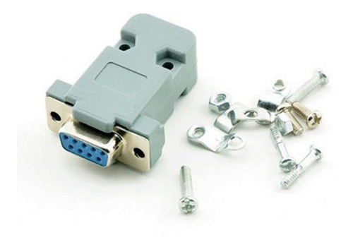 De 10 Conector Puerto Serie Rs232 Db9 Dama Plastico Com