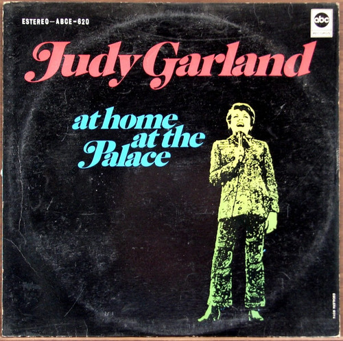Judy Garland - At Home At The Palace - Lp Vinilo Año 1967 