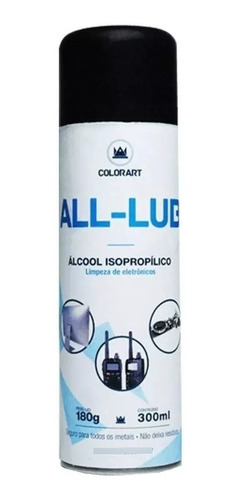 Spray Álcool Isopropílico Limeza Eletronicos Celular 300ml