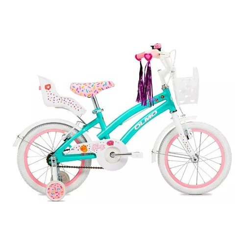 Bicicleta Olmo Tiny Friends Rodado 16 Nena Niña Planet Cycle