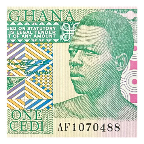 Ghana - 1 Cedi - Año 1979 - P #17 - Estrella
