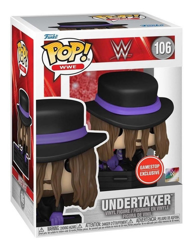 Imagen 1 de 2 de Undertaker Out Of Coffin Funko Pop Gamestop Exclusive