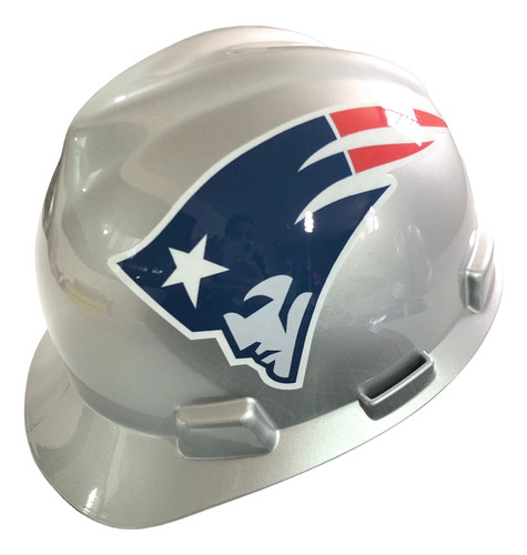 Casco D Seguridad Msa Nfl New England Patriots Tipo Cachucha