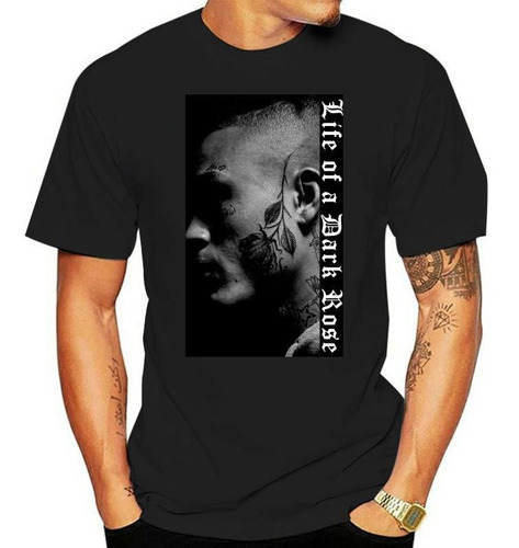 Lil Skies Hombre Camisetas Negras Camisa Ropa Retro Camiseta | Meses sin  intereses