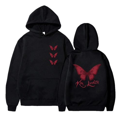 Sudadera Con Capucha Kimberly Loaiza Butterfly La Despedida