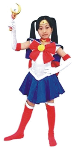 Disfraz Niña Sailor Moon Cosplay T.6 Disfraces Halloween