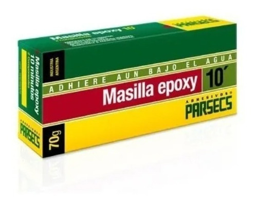 Masilla Epoxy Parsecs 10 Minutos X 250 Gr