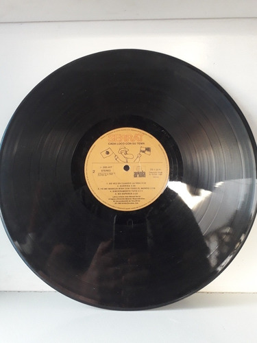 Lp Juan Manuel Serrat - Cada Loco Con Su Tema 1983 Imp. Enca (Usado)