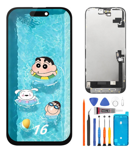 A-mind Pantalla Táctil Incell Para iPhone 16 A3287 A3081