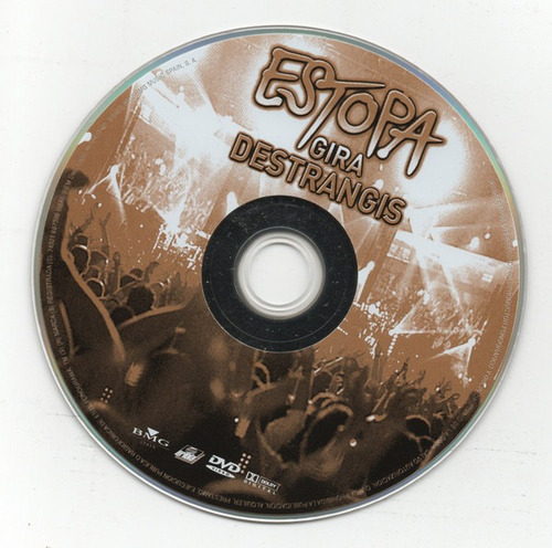 Estopa Gira Destrangis Bmg Rock Latin Pop Dvd (Usado)