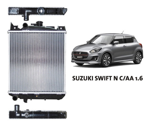 Imagen 1 de 6 de Radiador Suzuki Swift N C/aa 1.6 