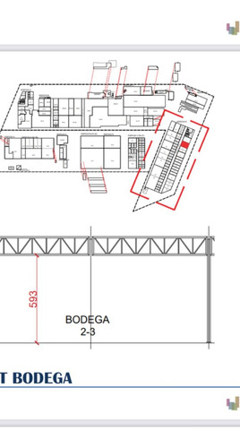 Bodega 355 M2, Alto Estandar Av. Americo Vespucio, Quilicura