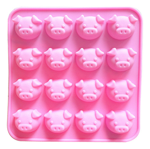 Molde Para Fondant Con Adorno En Forma De Cerdo En Forma De