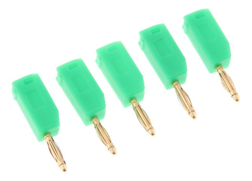 5 Piezas Enchufe De Plátano Sondas Adaptadores 2mm Enchufe