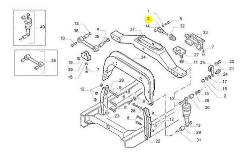 Válvula Trasera Del Nivel De La Cabina Iveco 93/19