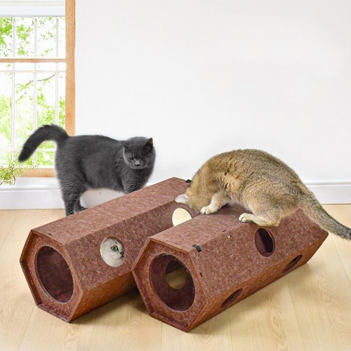 Brinquedo De TĂșnel Para Gatos Brinquedo De Arranhar Para L
