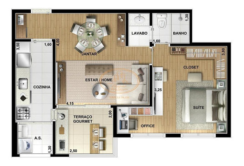 Apartamento Com 3 Dormitório(s) Localizado(a) No Bairro Morumbi Em São Paulo / São Paulo - 1743:903412