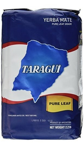 Taragui Sin Palo-yerba Mate Elaborada-despalada 2,2 Libras 2