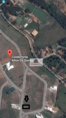 Imagem 4 de 9 de Terreno À Venda, 1000 M² Por R$ 380.000 - Jardim Torrão De Ouro - São José Dos Campos/sp - Te0642