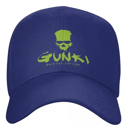 Gorra De Béisbol Con Estampado De Calavera Gunki