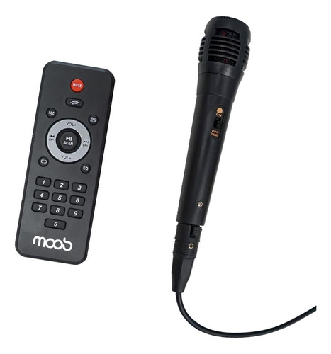 Caixa Amplificada Moob Bluetooth, Microfone, Usb E Rádio Fm