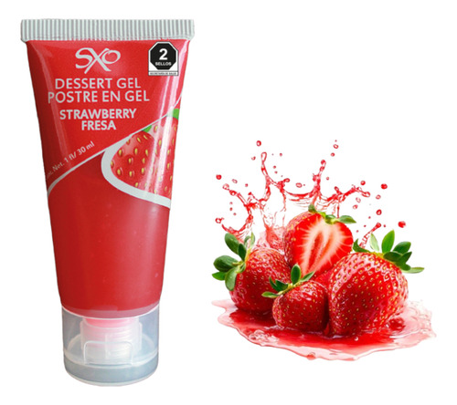 Lubricante Aceite Termico Chocolate & Postre Corporal Sabore Chocolate Fresa