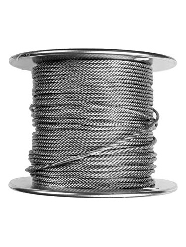Cable De Acero Inoxidable 304 7x19-250ft