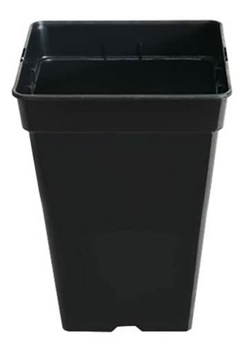 Imagen 1 de 1 de Maceta Cuadra Plastico 3lt Indoor - Uruweed Growshop