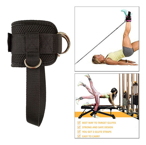 Correa De Tobillo Pierna Gimnasio Cable Accesorio Polea