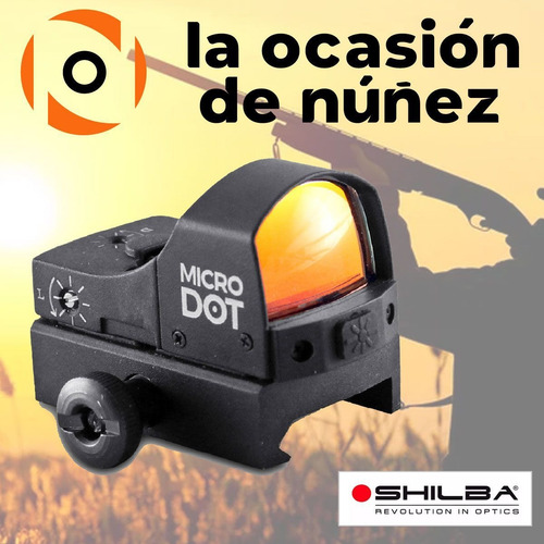 Imagen 3 de 6 de Mira Shilba Micro Dot Holografica Visor 1x28 Mm