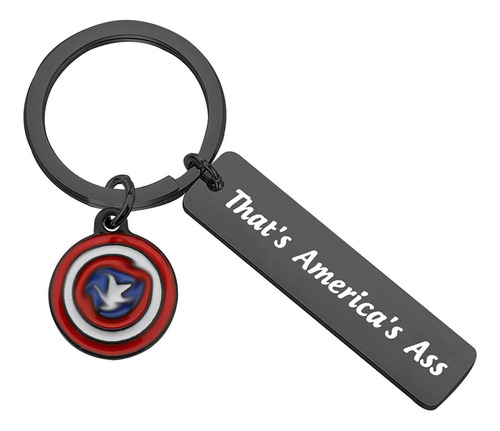 Ensianth Avengers Inspire Gift That's America's Culo Llavero 