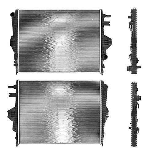 Radiador Para Agua Seat Leon 08-12 Polar