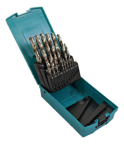 Set De 25 Mechas Hss Total De Alta - Para Hierro, Industrial
